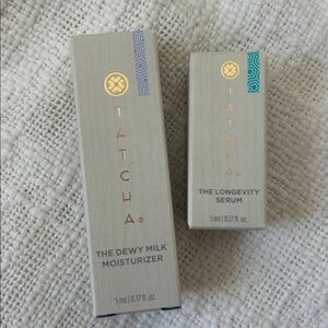 ⭐️ 5 for $20 - 2 New Tatcha Skincare Samples .17oz each